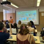 Sarah Caré at IRSCL 2025 conference in Salamanca