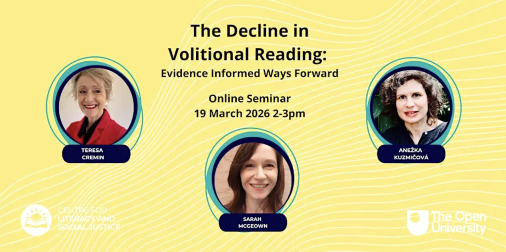 The Decline in Volitional Reading Seminar