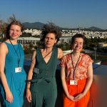 WONDRE team at a conference on children's nonfiction