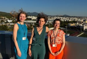 WONDRE team at a conference on children's nonfiction