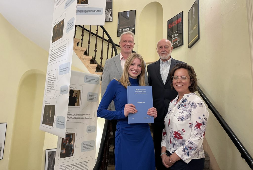 Karolína šimková defended her PhD thesis